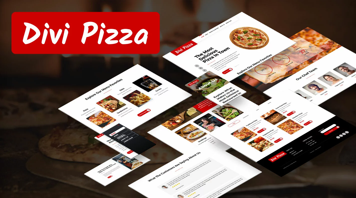 Divi Pizza Child Theme by Pee-Aye Creative