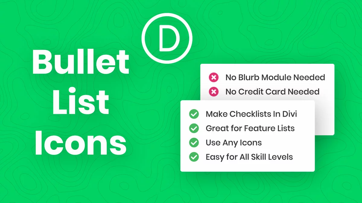 How To Change Bullet Lists Into Checkmarks Or Other Icons In Divi