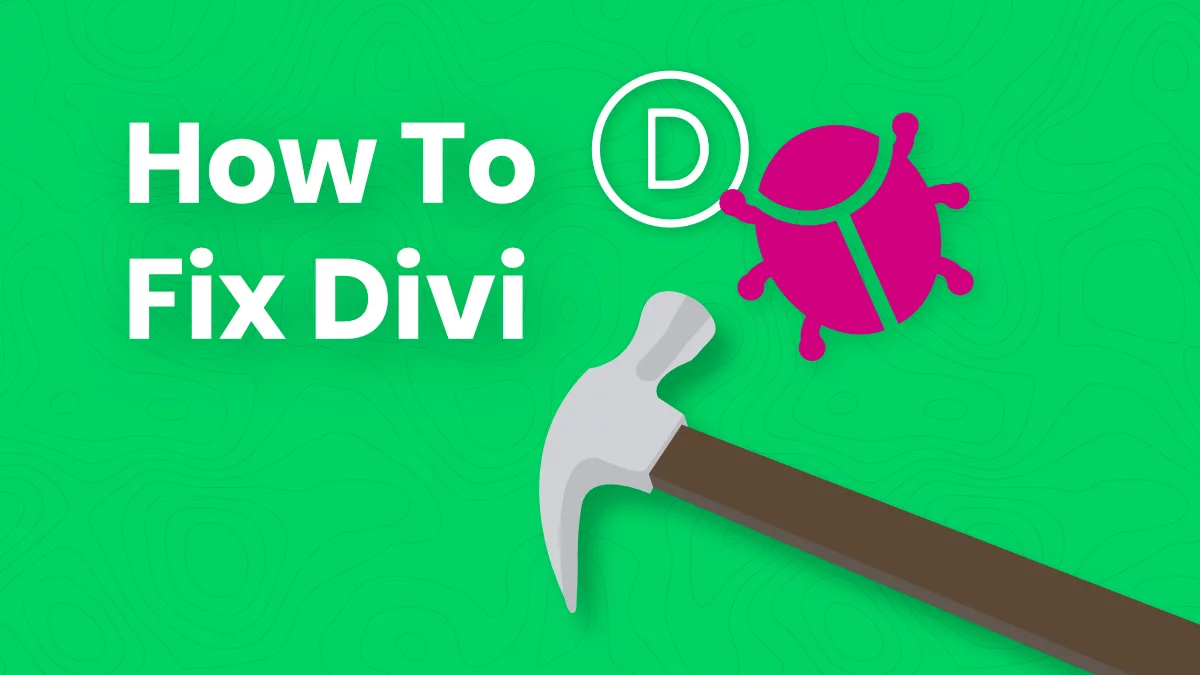 How To Fix Divi Issues and Problems Tutorial by Pee Aye Creative