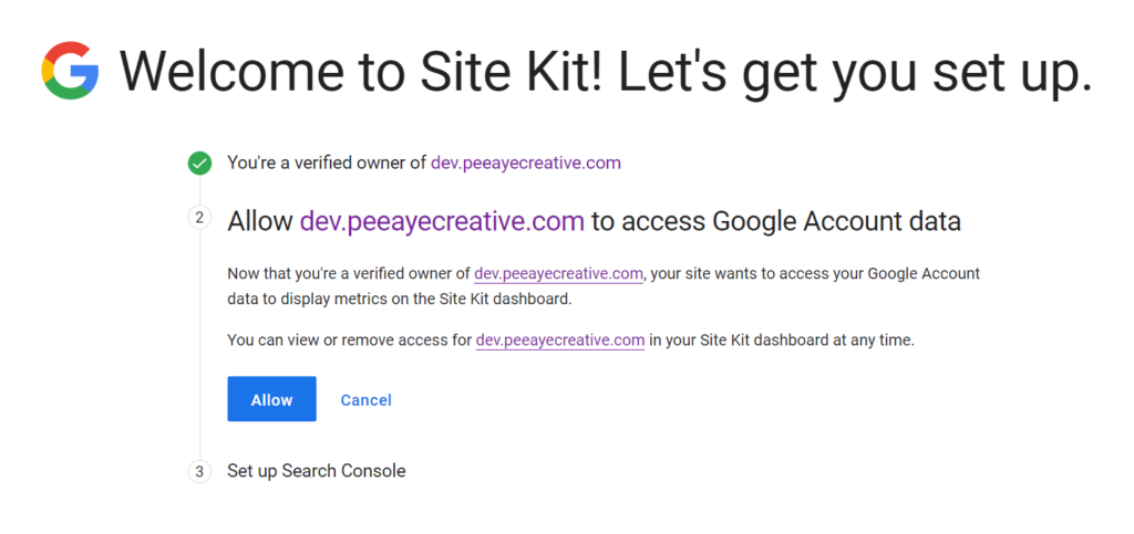 Allow Google to Access Your Divi website with Google Site Kit