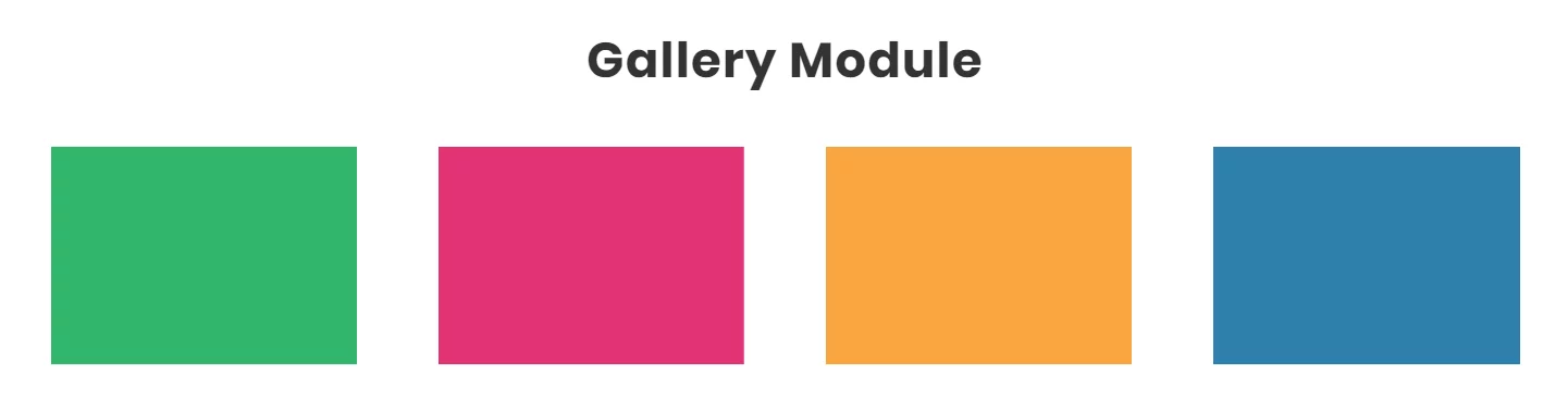 Divi gallery module image crop