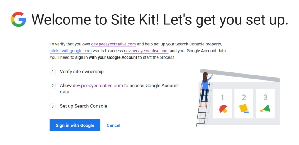 Get Started with Google Site Kit