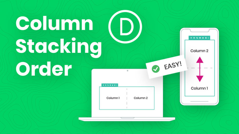How To Manually Control Divi Column Stacking Order on Mobile Tutorial by Pee Aye Creative