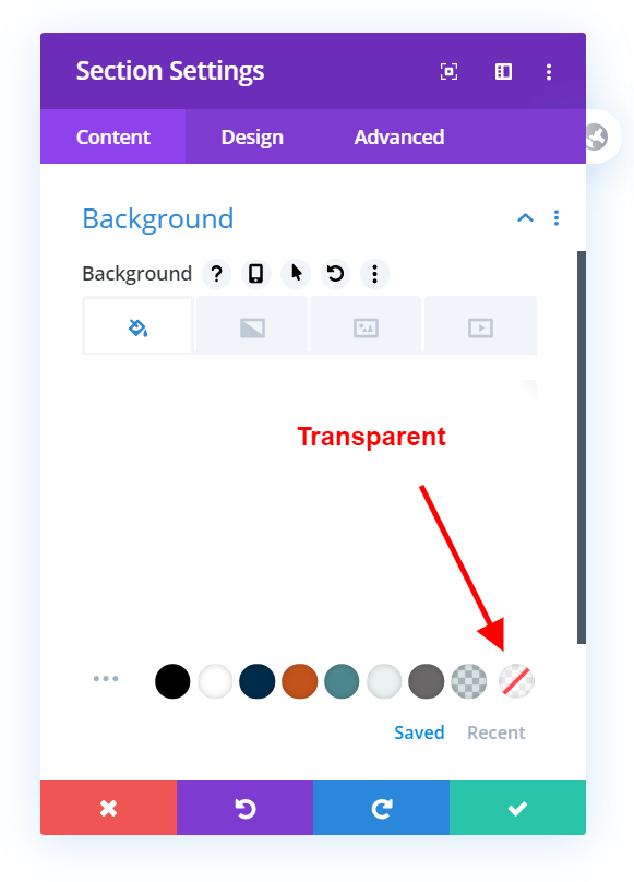 Assign the transparent header menu template across entire website the Divi Theme Builder