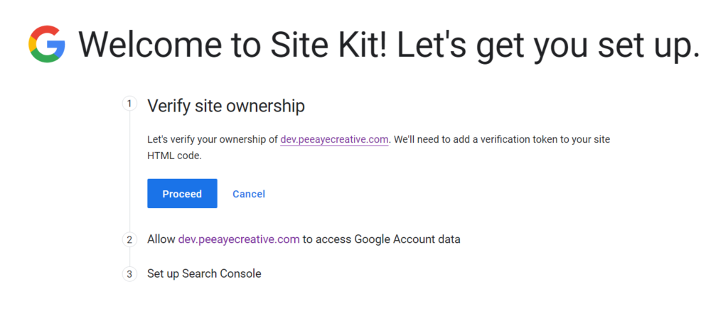 Verify Divi site ownership with Google Site Kit