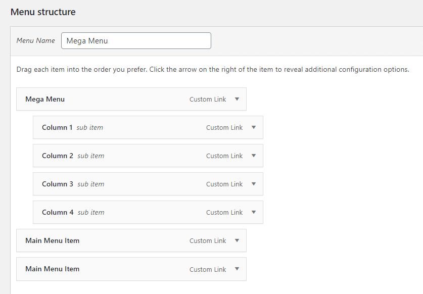 Setting up your Divi mega menu navigation