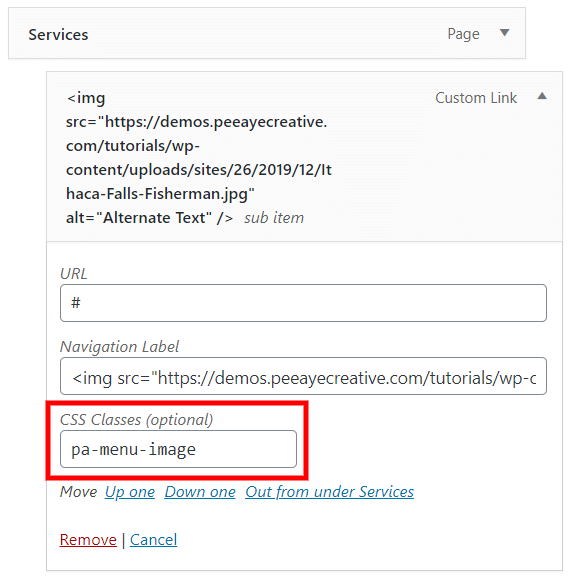add a custom CSS class to Divi image in menu add a custom CSS class to Divi image in menu