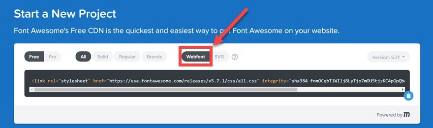 copy the Font Awesome CDN code to copy into Divi copy the Font Awesome CDN code to copy into Divi