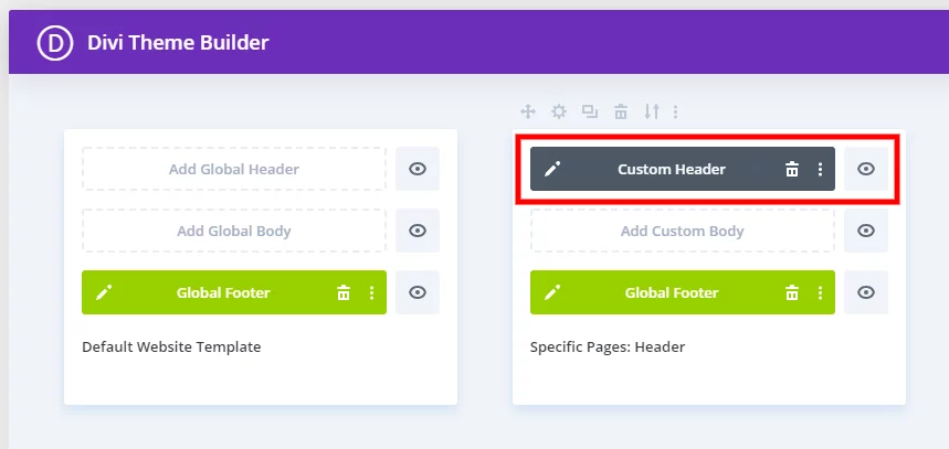 create a fixed Divi header