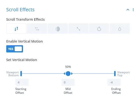how to use the Divi scroll effects how to use the Divi scroll effects