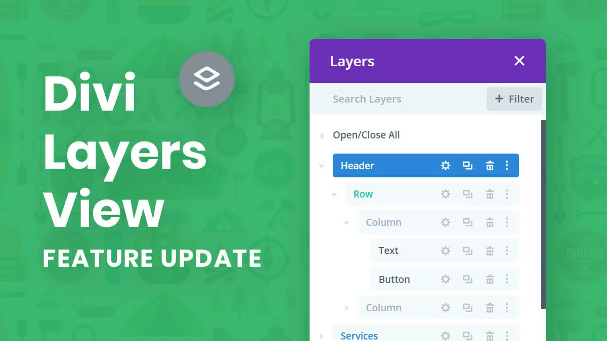 How To Use The Divi Layers View