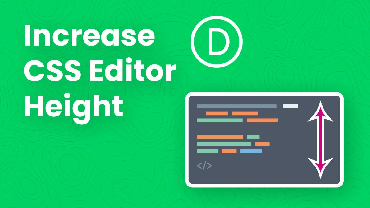 How To Increase The Height of The Divi Theme Options Custom CSS Panel Tutorial by Pee Aye Creative
