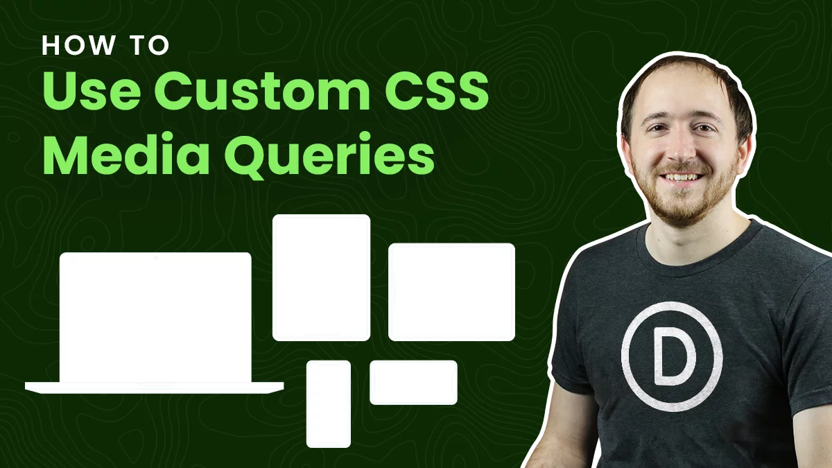 How To Add Custom CSS Media Queries To Divi For Making Your Site Responsive On All Devices Tutorial by Pee Aye Creative
