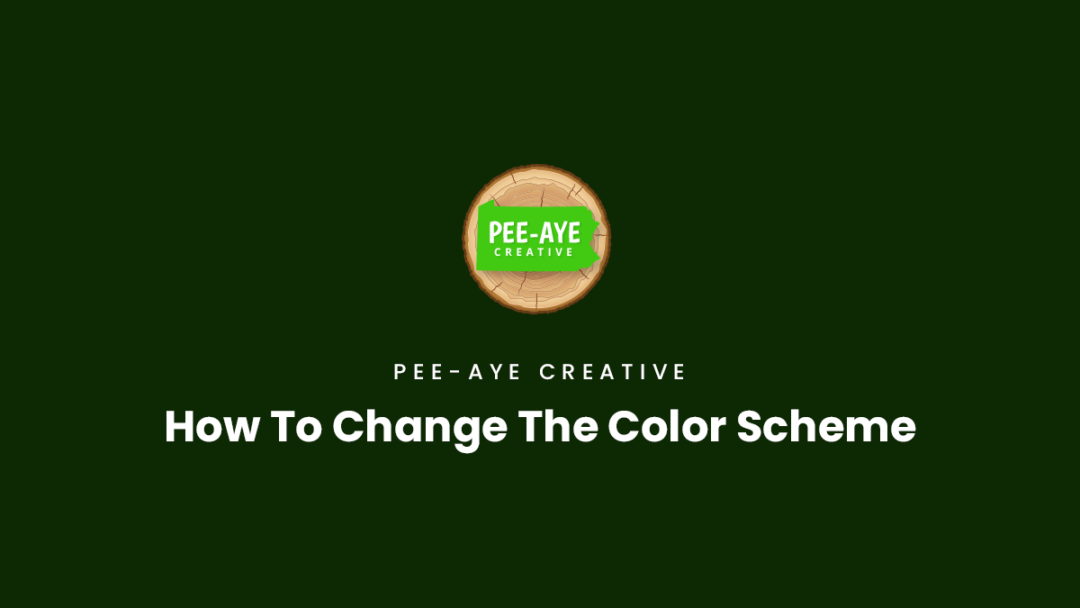 How to change a Divi child theme color scheme