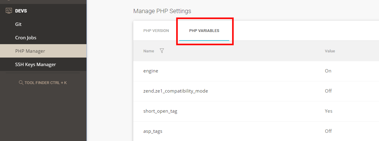 remove display errors in Siteground with PHP Variables