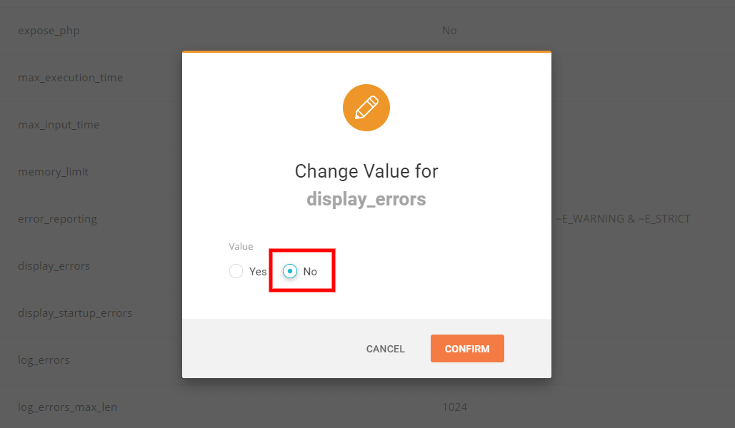 turn off display errors In Divi in Siteground hosting