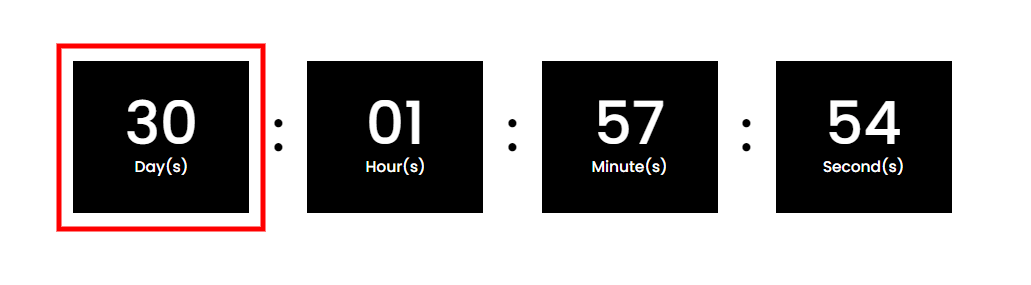 Divi timer pro sections