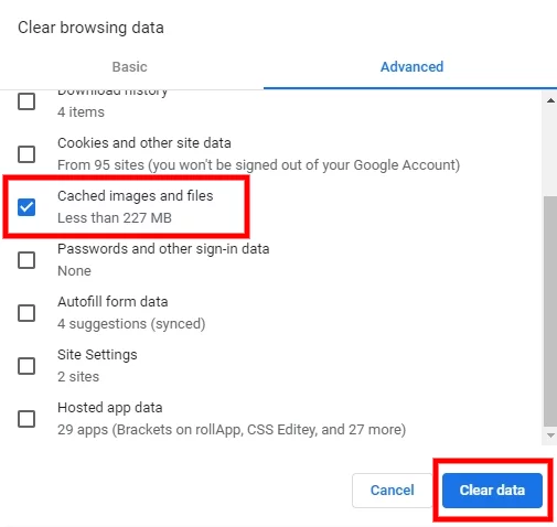 clear your Divi website cache using the Chrome browser clear your Divi website cache using the Chrome browser