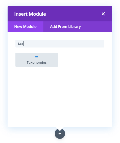 add the new Divi Taxonomy module to the Divi Builder layout add the new Divi Taxonomy module to the Divi Builder layout