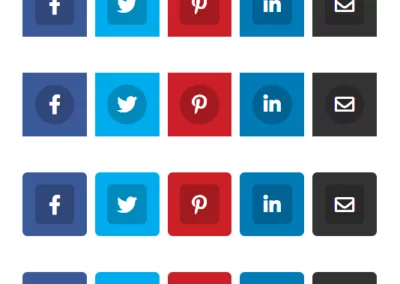 Divi Social Sharing Buttons Module Plugin by Pee Aye Creative 4