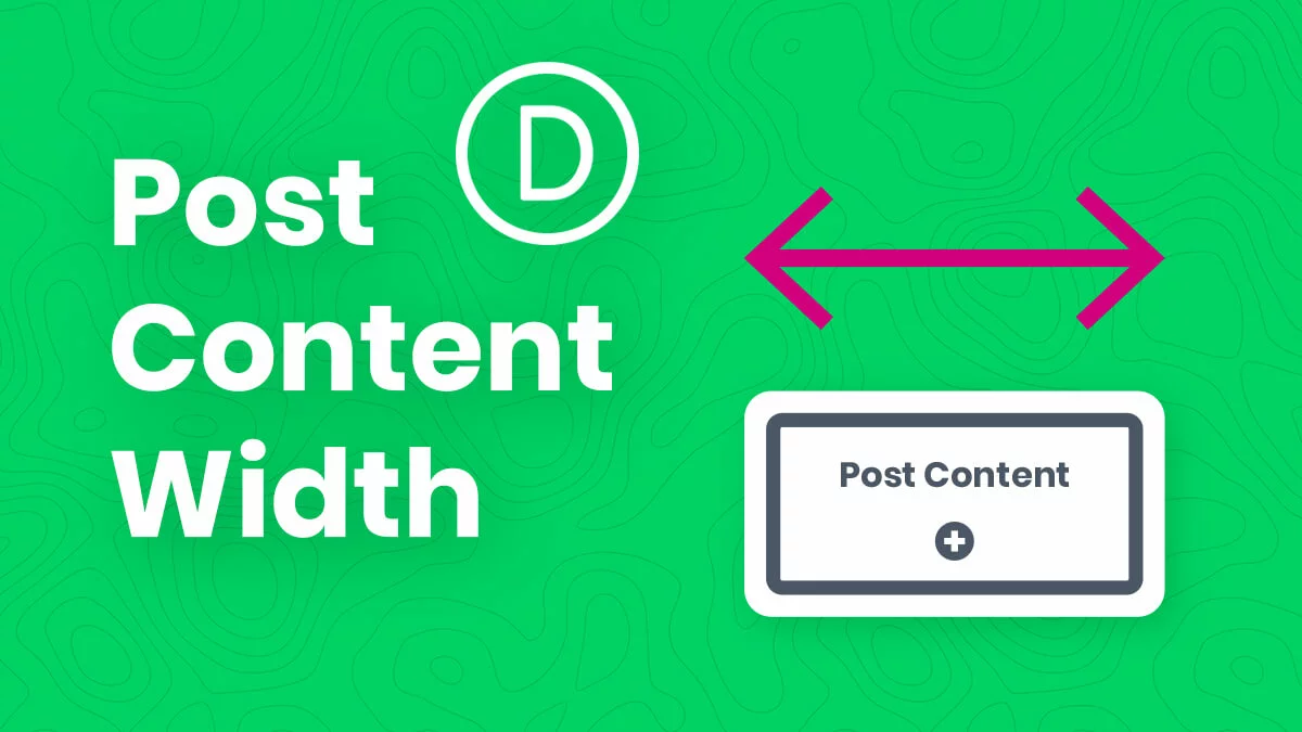 How To Fix The Divi Theme Builder Post Content Module Width