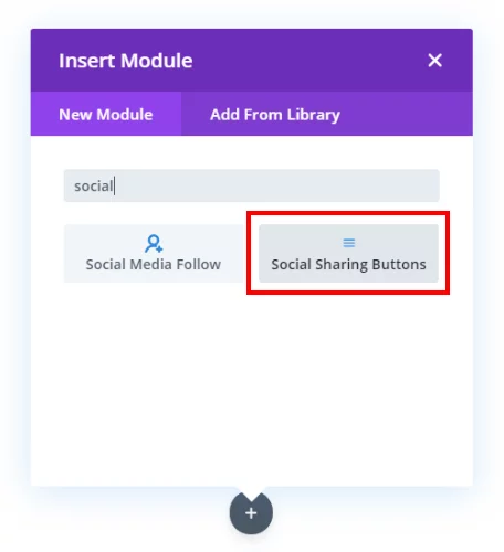 how to add the Divi Social Sharing Buttons module to your layout how to add the Divi Social Sharing Buttons module to your layout