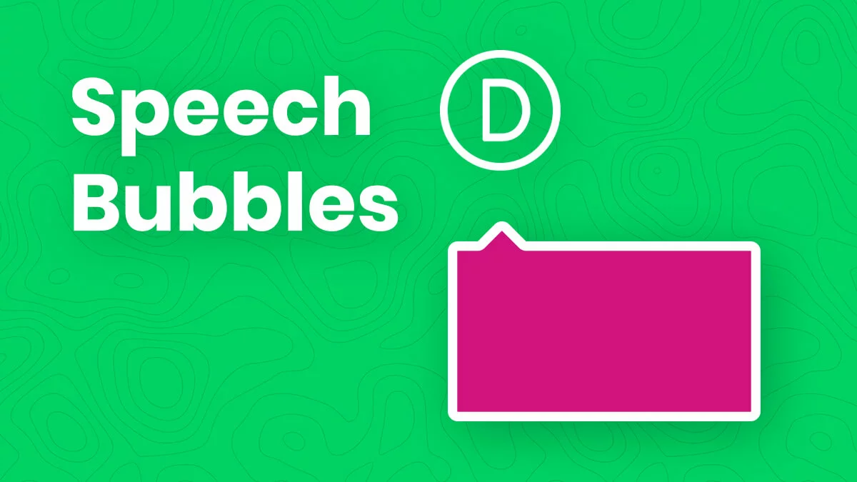 How To Create Speech Bubbles In Divi