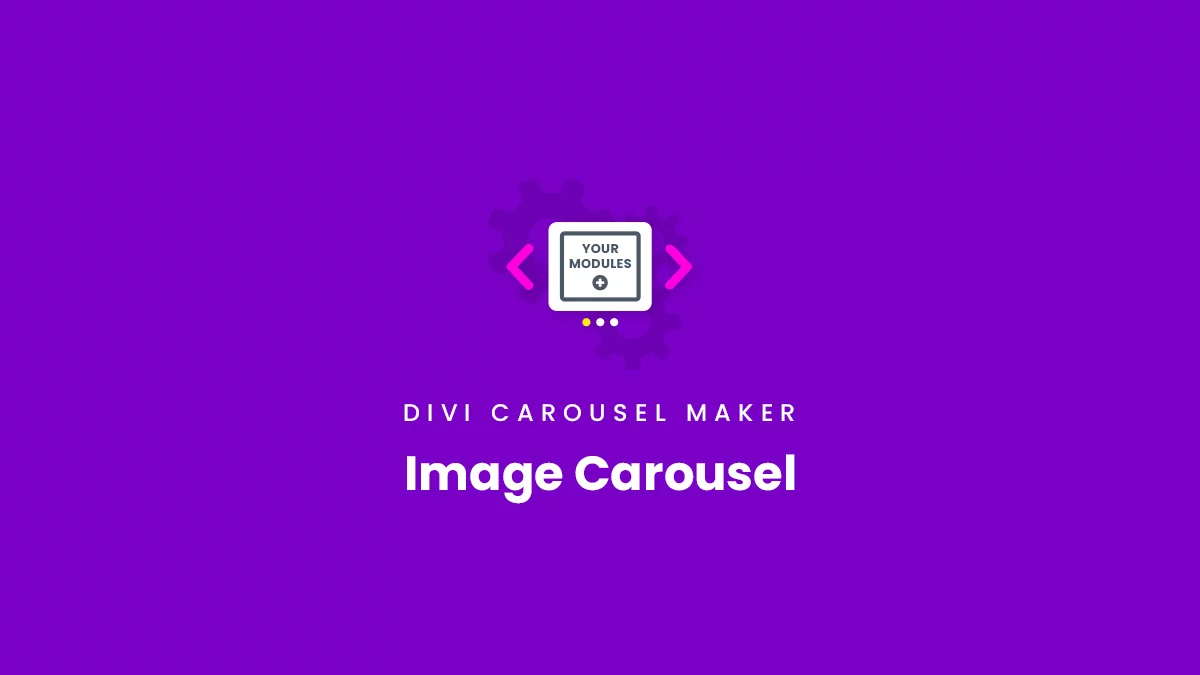 How To Make An Image Module Carousel with the Divi Carousel Maker Plugin by Pee Aye Creative