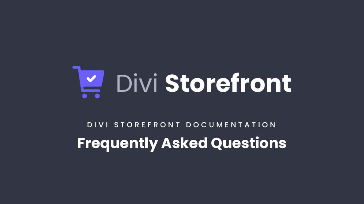 Divi Storefront Child Theme Frequently Asked Questions Pee Aye Creative