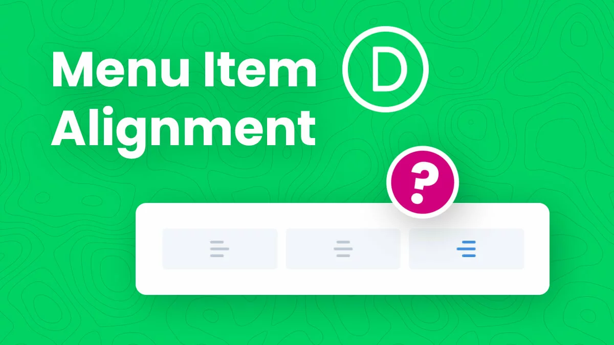 How To Align The Divi Theme Builder Menu Module To The Right, Left, or Center