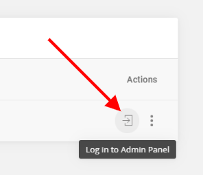 log into the Siteground staging site WordPress admin