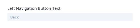 Divi Carousel Maker Left Navigation Button Text Setting