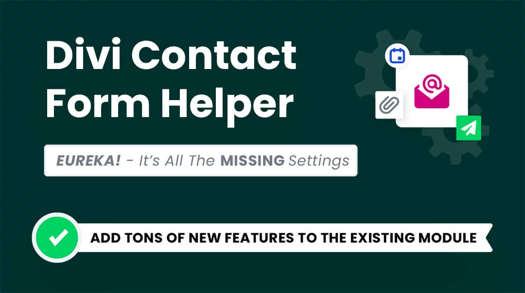 Divi Contact Form Helper by Pee Aye Creative