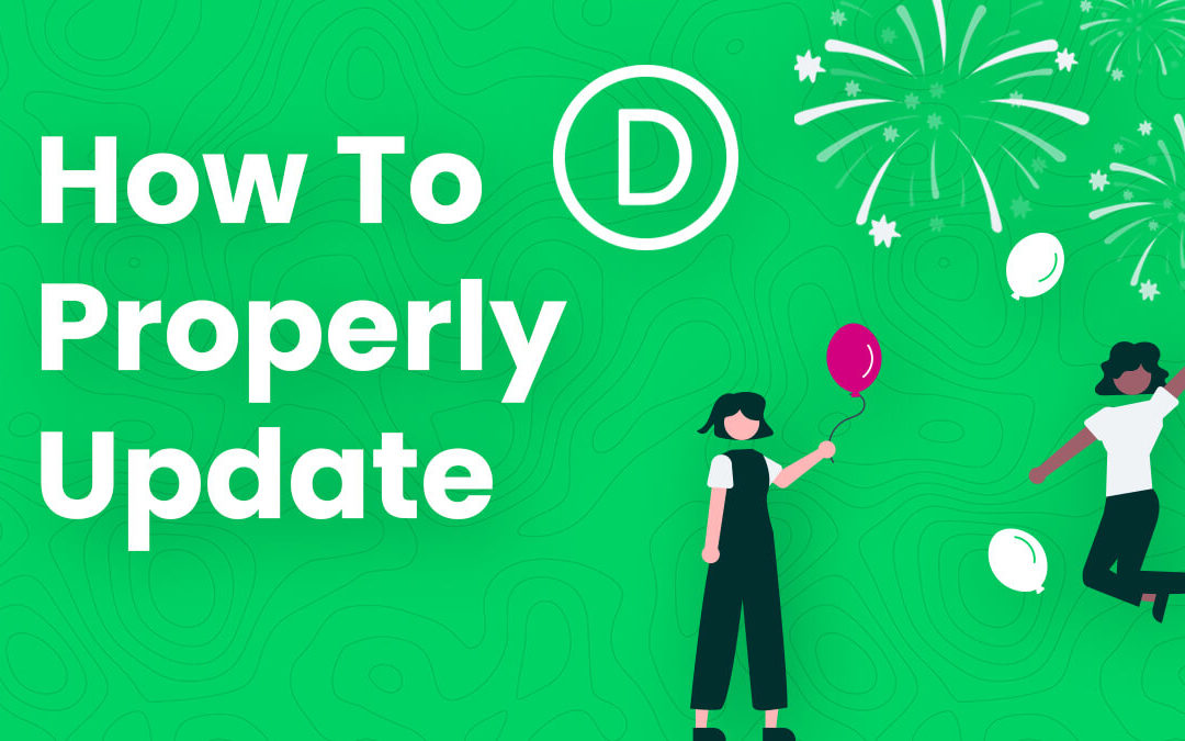 How To Properly Update Divi