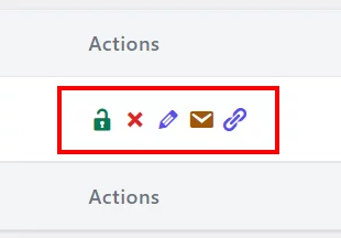 temporary login actions temporary login actions
