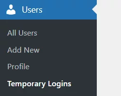 temporary login for support access temporary login for support access