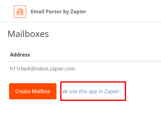 use this app in Zapier
