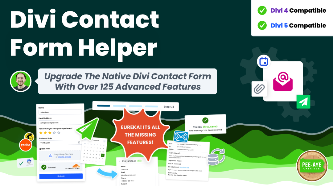 divi contact form helper