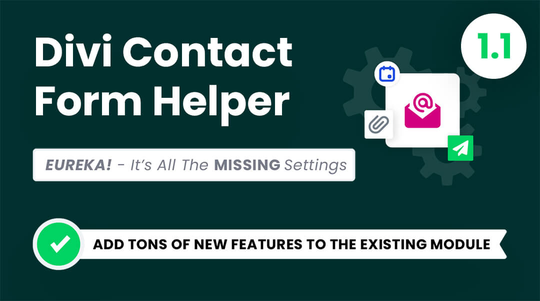 Divi Contact Form Helper by Pee Aye Creative 1.1