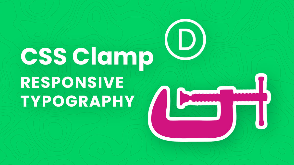 How To Use CSS Clamp For Fluid Typography In Divi With The Divi Responsive Helper Plugin Tutorial by Pee Aye Creative