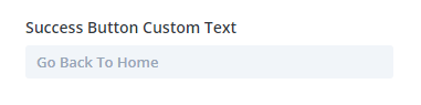success button custom text Divi Contact Form Helper