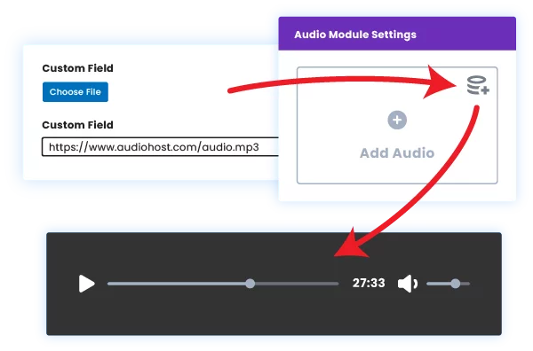 Divi Dynamic Helper How It Works Audio Module