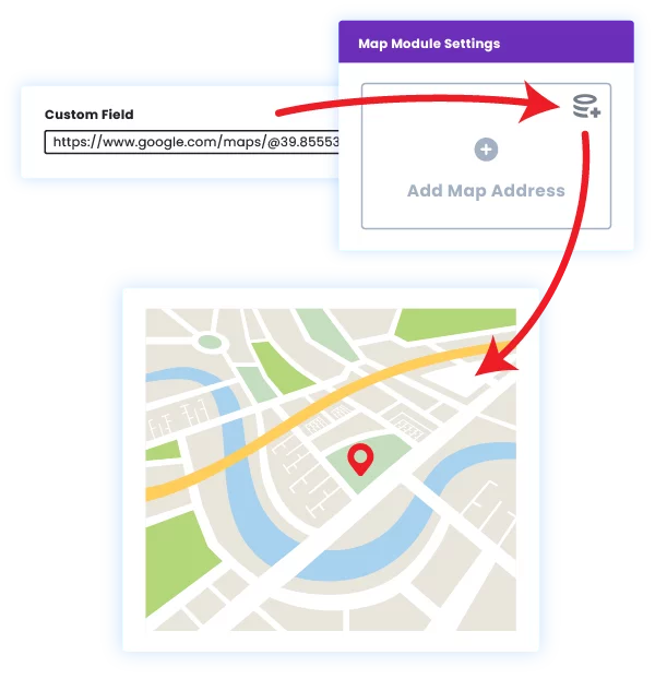 Divi Dynamic Helper How It Works Map Module