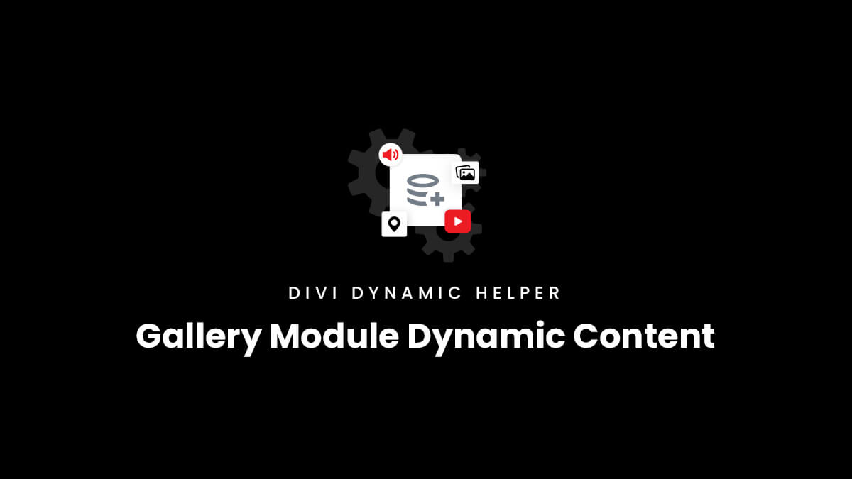 Divi Gallery Module Dynamic Content for custom fields in the Divi Dynamic Helper Plugin by Pee Aye Creative