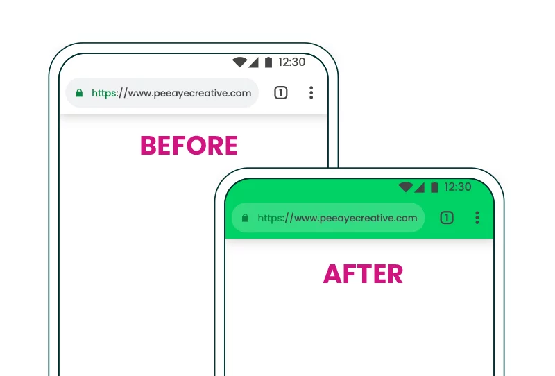 mobile address bar color setting in the Divi Responsive Helper plugin mobile address bar color setting in the Divi Responsive Helper plugin