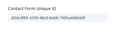 contact form unique ID setting in Divi Contact Form Helper contact form unique ID setting in Divi Contact Form Helper