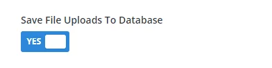 save file uploads to database setting in Divi Contact Form Helper save file uploads to database setting in Divi Contact Form Helper