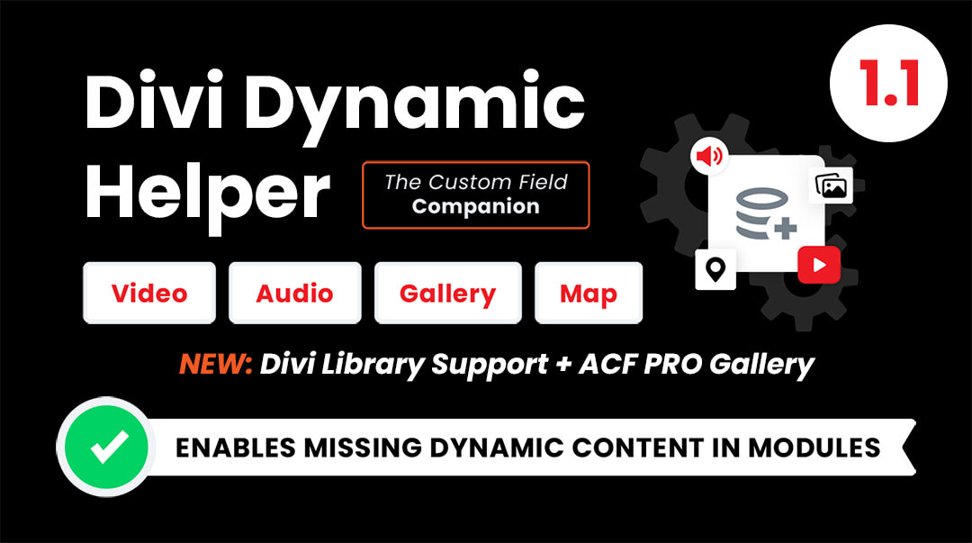Divi Dynamic Helper Plugin by Pee Aye Creative new 1.1