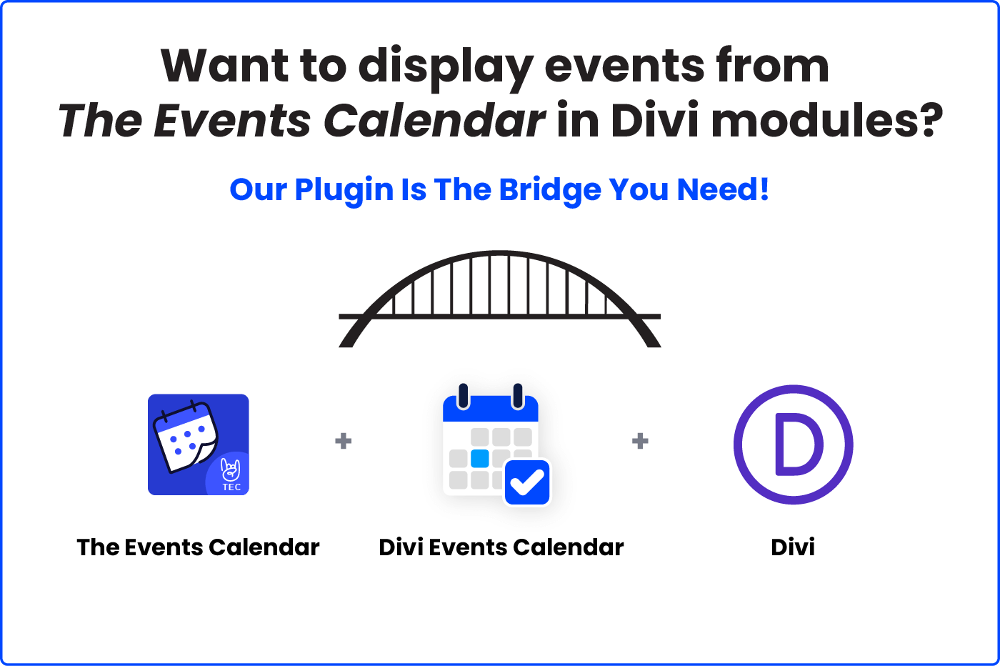 Divi Events Calendar Infographic 1