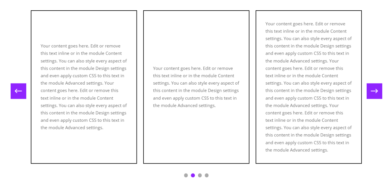 equalize module height example using the Divi Carousel Maker plugin equalize module height example using the Divi Carousel Maker plugin